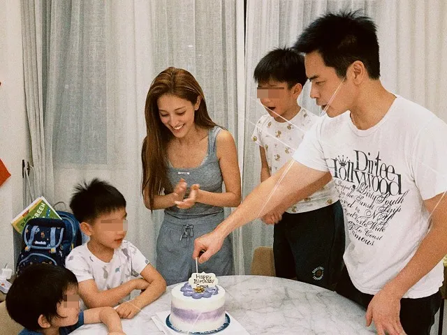 陳凱琳和鄭嘉穎育有3個兒子，目前年紀分別為7歲、6歲和3歲。翻攝陳凱琳IG