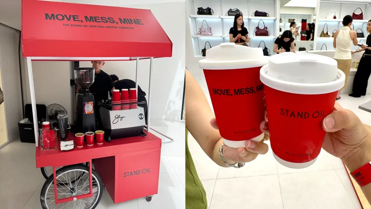 精品咖啡品牌CHLIV限時進駐STAND OIL中山旗艦店。劉旻君攝