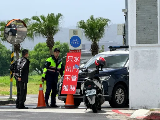 白海豚颱風來襲！北市開放3區疏散門紅黃線停車