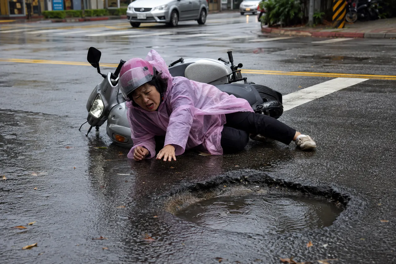 彰化婦騎機車壓坑洞受重傷　無照駕駛仍獲國賠311萬！原因曝光