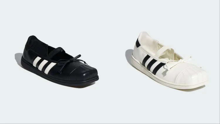 adidas Originals by JENNIE SUPERSTAR SQ BALLET，各4290元。品牌提供