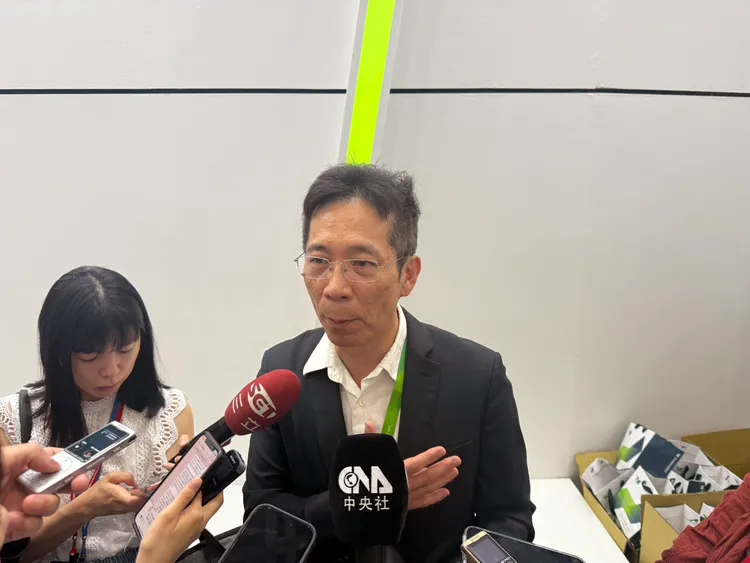 達明機器人營運長黃識忠。呂承哲攝