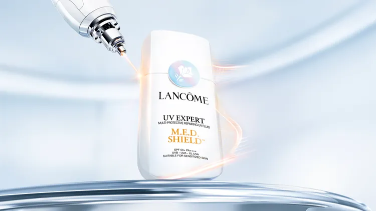 Lancôme蘭蔻超極效UV敏弱肌防曬乳(M.E.D. Shield) SPF 50+ PA++++ ，3900元。品牌提供