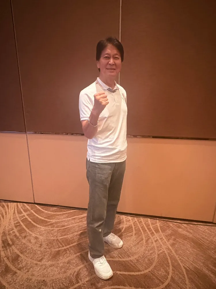 劉尚謙相信姜厚任的智慧。王思穎攝