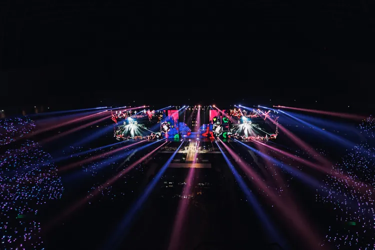 aespa首登大巨蛋，吸引3.7萬人朝聖。Live Nation Taiwan提供