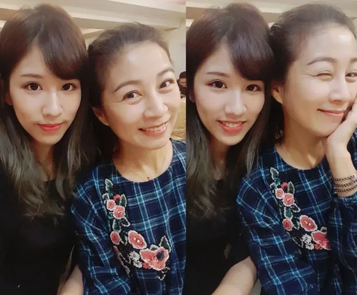 方文琳與女兒于齊優合影。翻攝于齊優臉書