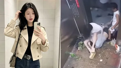 電梯恐龍媽施暴被少女逆KO　身分曝光！擦邊網紅疑裝嫩騙豬哥