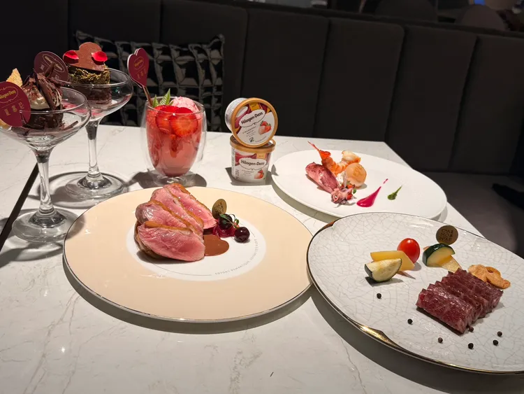 夏慕尼攜手Häagen-Dazs 250°C炙熱鐵板 × -20°C經典冰淇淋。陳揚盛攝