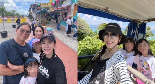 楊千霈一打二帶女兒出國　崩潰哭得極狼狽