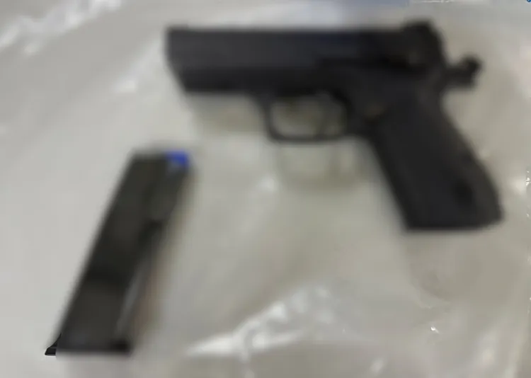 柯男犯案用槍枝。警方提供