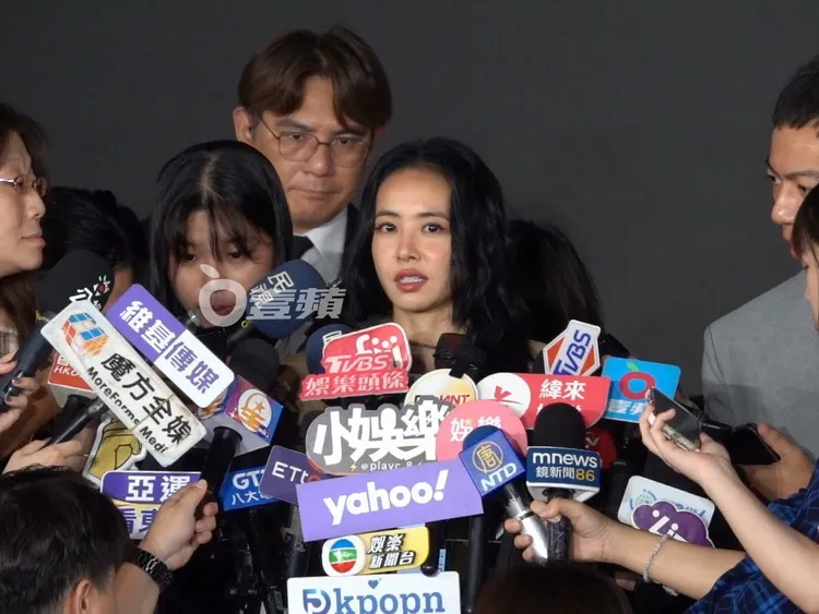 蔡依林結束「PLEASURE」世界巡演，便以Uber代言人身分返台上班。特勤中心攝