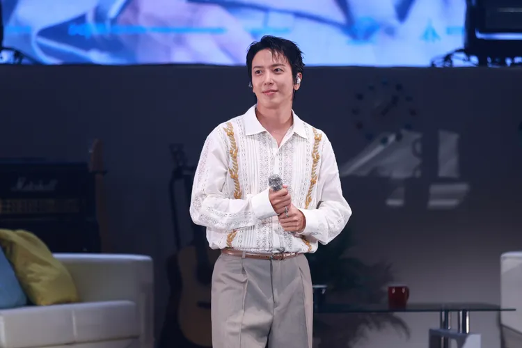 鄭容和分享私下的生活照。彭欣偉攝