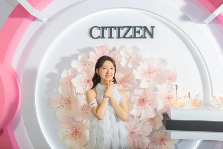 田中千繪成為日本腕錶CITIZEN品牌好友。品牌提供