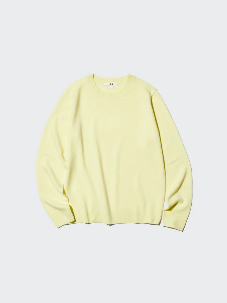 UNIQLO喀什米爾圓領毛衣，2990元。品牌提供