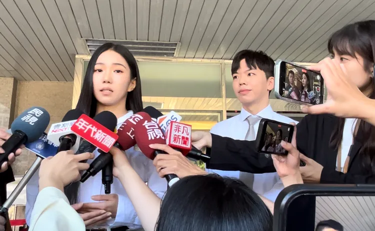 家寧日前到新北地院出庭。資料照片