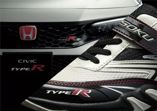 Honda Type R變身兒童運動鞋　Civic Type R招牌元素上腳、約台幣1,200元就能入手
