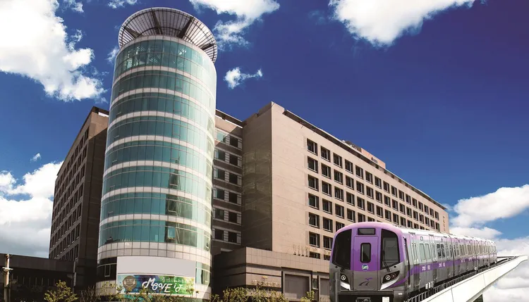 入住桃園機捷A8店指定專案享房型升等。業者提供