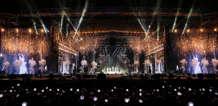2019 BTS 世界巡迴演唱會「LOVE YOURSELF SPEAK YOURSELF」。BIGHIT提供