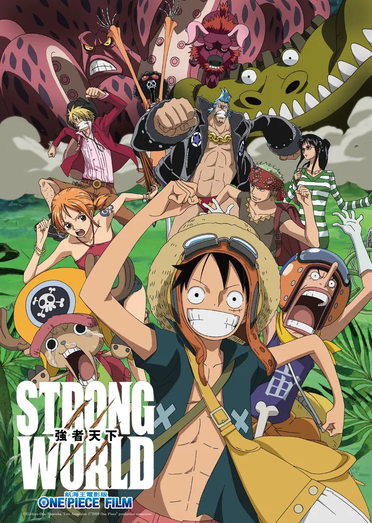 《航海王劇場版：強者天下》今天在台重映。貳貳喜喜電影股份有限公司提供