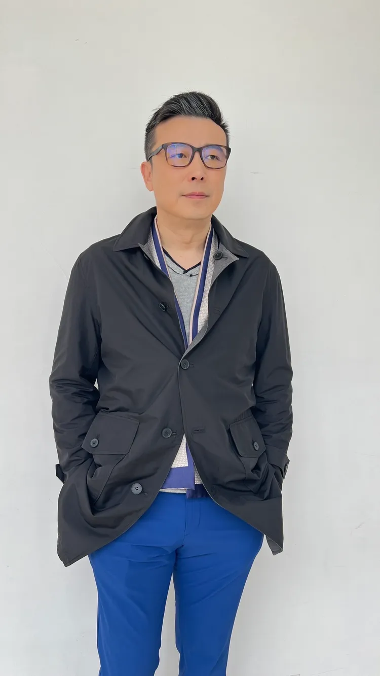 林煒說自己沒有心事很樂觀。資料照