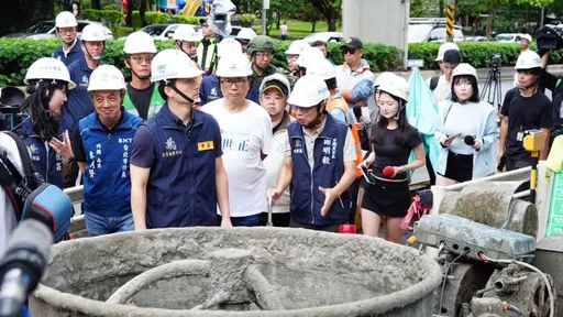 白海豚颱風遠離　蔣萬安：全力展開復舊工作恢復市容