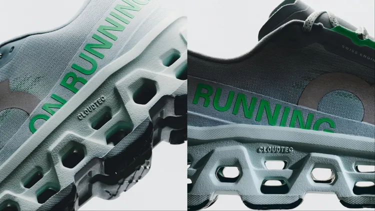 Cloudmonster 3採用三層CloudTec®幾何結構、Helion™發泡中底與Speedboard®推進板，提供起跑釋放、落地儲能、能量回饋等性能。品牌提供