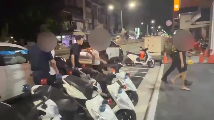 警方逮捕涉案嫌犯。民眾提供