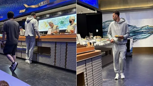 郭泓志羨慕嗎？NBA灌籃王拉文大啖饗A Joy　食客直擊「很滿意海鮮」