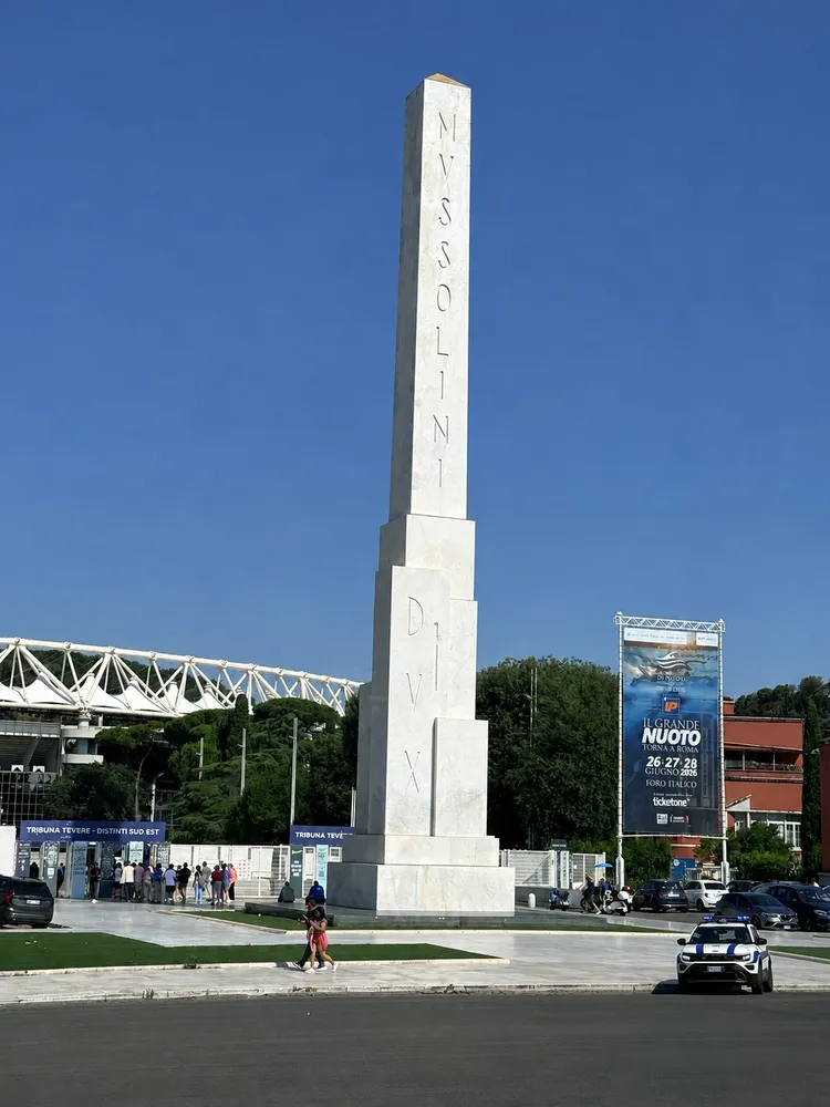 義大利羅馬Foro Italico奧林匹克體育園區化身為Vespa Village，來自全球各地的車迷齊聚一堂，共同歡慶品牌創立80周年。林浩昇攝