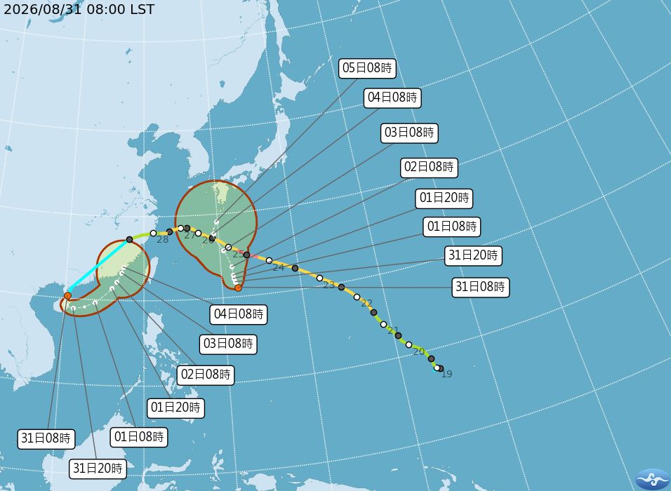 7縣市豪大雨!沙德爾將復活 還有2颱接力