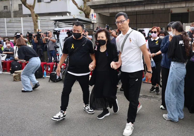 陳盈潔大姐（中）。莊宗達攝