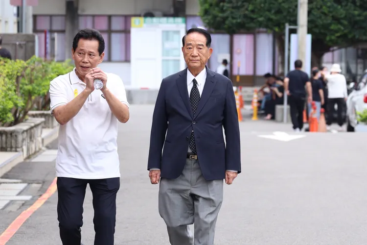 宋楚瑜到場送別。莊宗達攝
