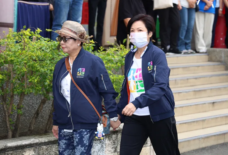 楊貴媚到場送別。莊宗達攝