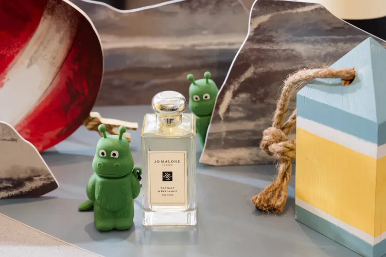 Jo Malone London海鹽與佛手柑香水，30ml／2950元、50ml／4200元、100ml／5850元。品牌提供 