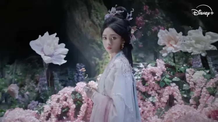 《聊齋》宋祖兒飾演樹妖姥姥。Disney+提供
