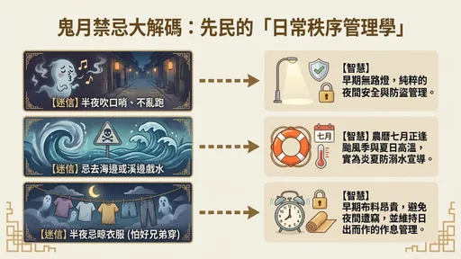 內政部解碼「鬼月禁忌3迷信」　其實是在提醒你這些事