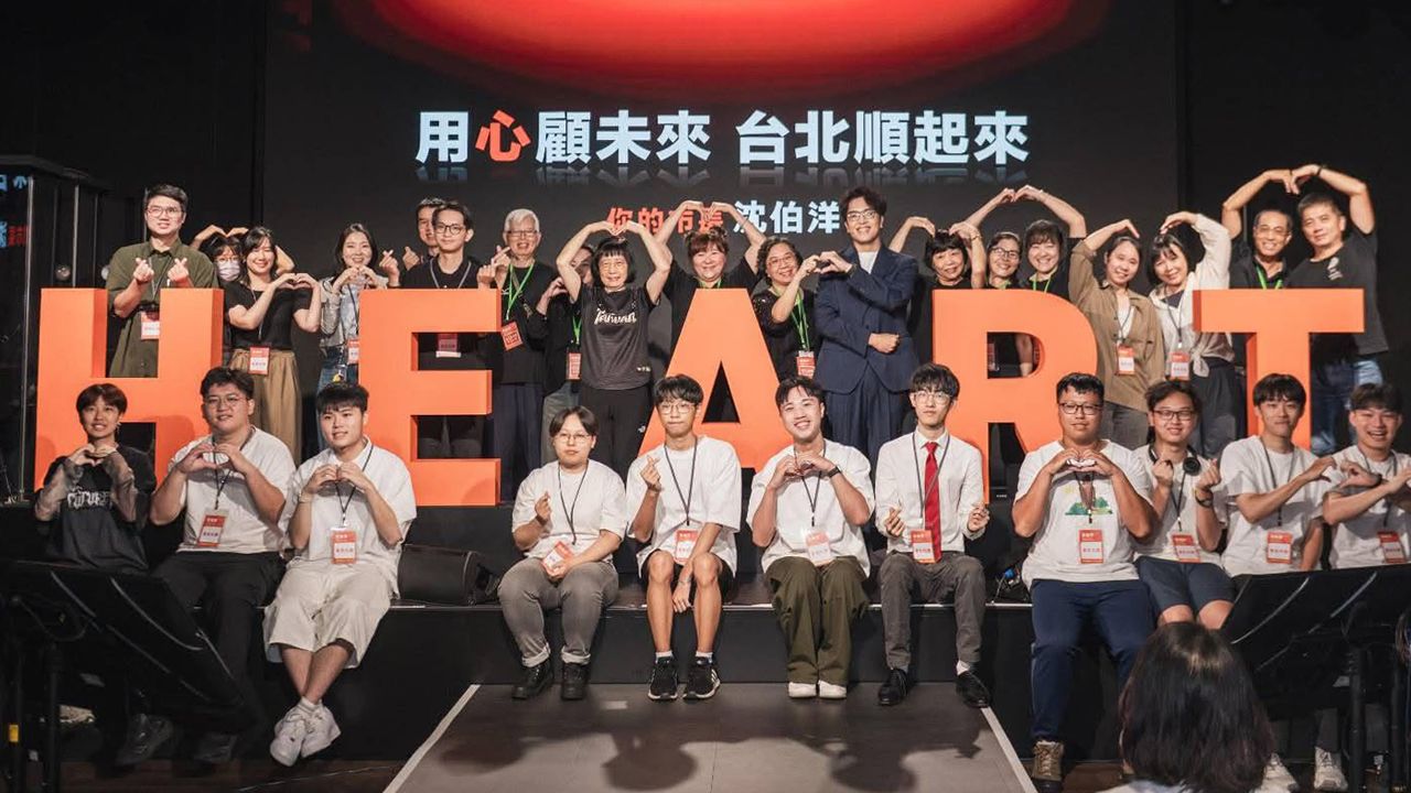 486先生「今天就投票蔣萬安會贏」 出席沈伯洋政見會後吐真言