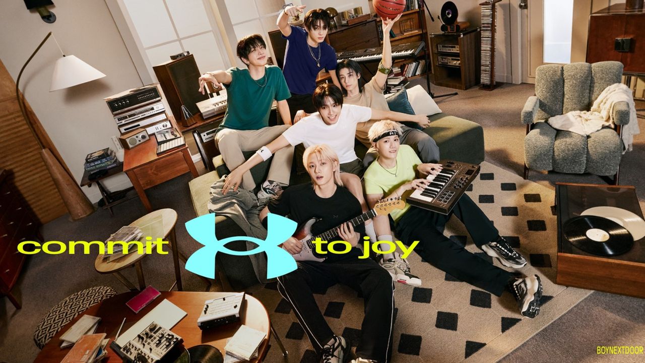 BOYNEXTDOOR喜收UNDER ARMOUR代言 鄰家男孩同款T登場