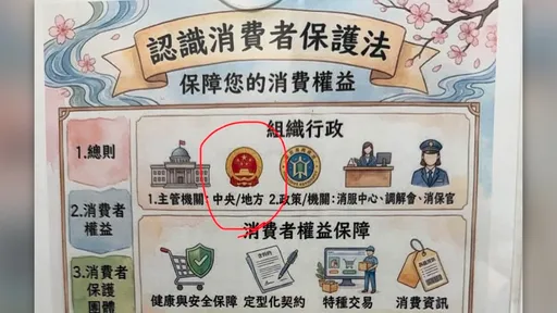中市府社宅公告竟出現中國國徽　都發局道歉：AI生成未審核