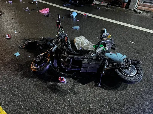 苗栗死亡車禍！酒駕男撞飛55歲回收婦　現場慘狀曝光