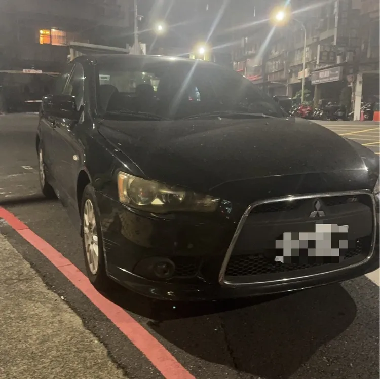 李男作案用車輛。翻攝畫面