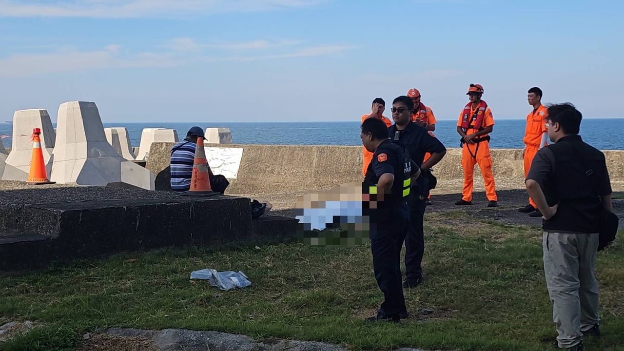 基隆海大旁岸邊驚見遺體!6旬潛水客陳屍消波塊