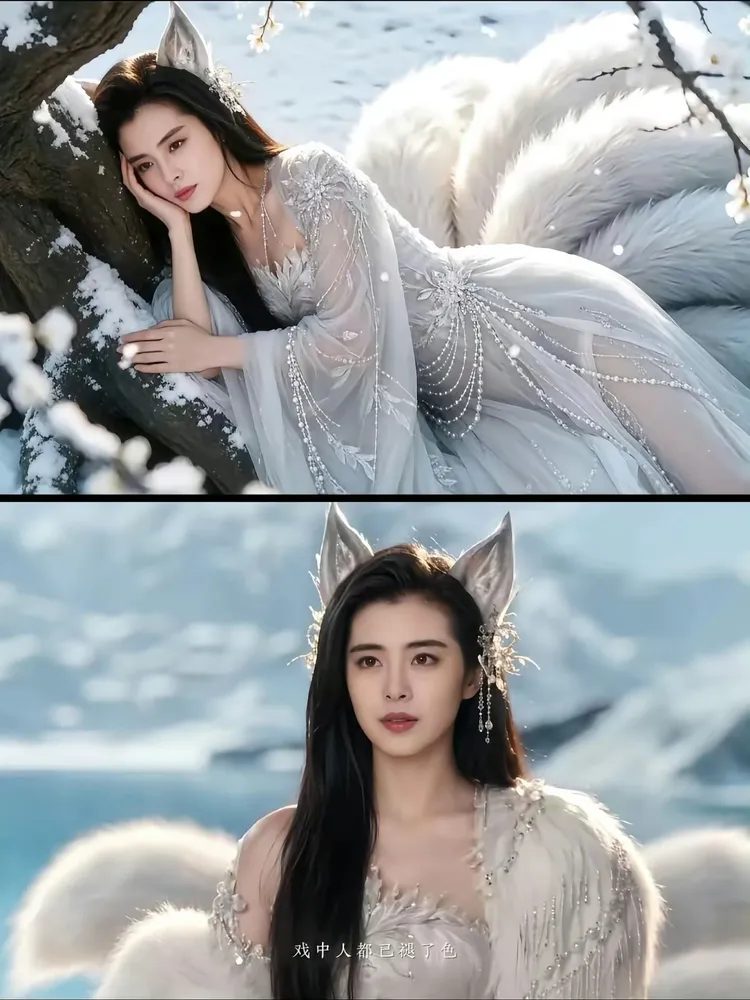 王祖賢在遊戲中再現巔峰時期美顏。翻攝微博