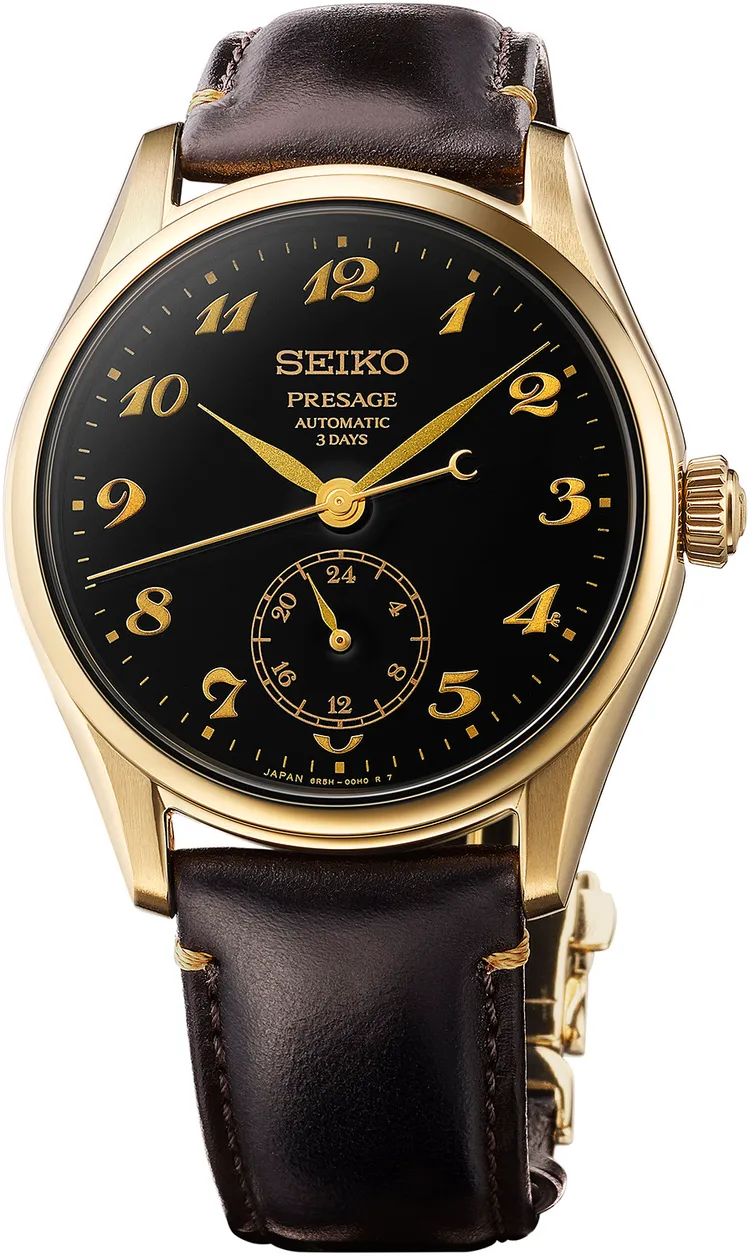 SEIKO Presage Classic Series Craftsmanship漆藝錶款HCC006，4萬9500元。品牌提供