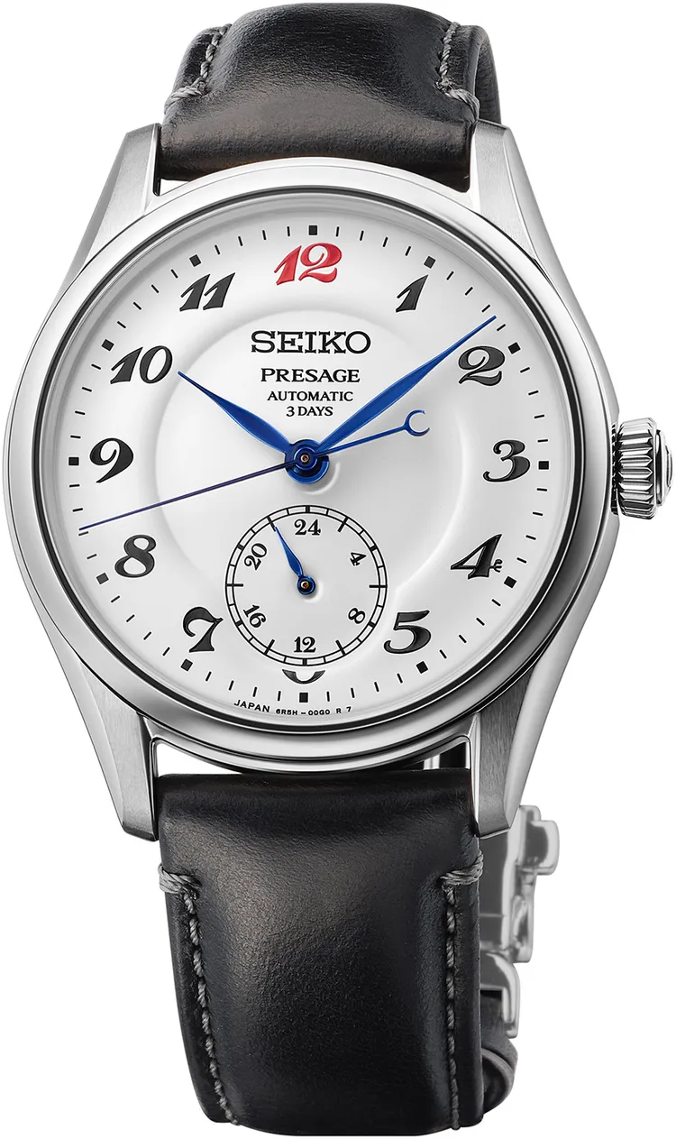 SEIKO Presage Classic Series Craftsmanship琺瑯錶款HCC005，4萬3500元。品牌提供