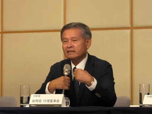 哽咽接掌力積電！謝再居：會依黃崇仁規劃穩健前進　完成配息承諾