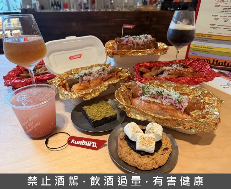 sunburn.集結五個台灣品牌，讓餐飲成為一套完整的生活提案。陳揚盛攝