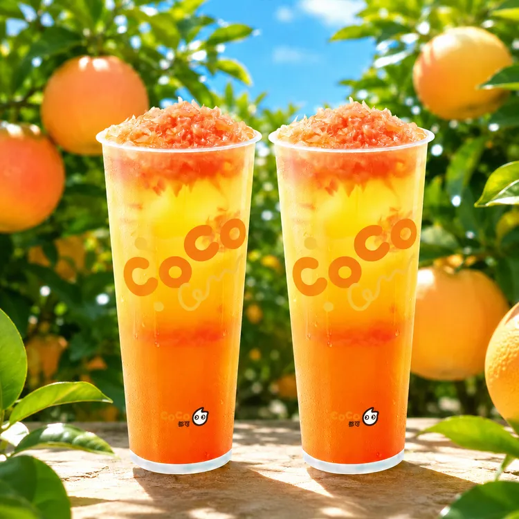 今（26日）透過官方LINE領券，可享大杯「葡萄柚果粒茶」買1送1。CoCo都可提供