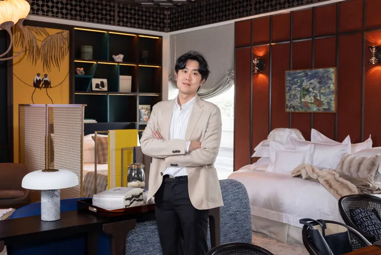 寬庭總經理韓旻秦分享品牌睡眠服務新方向。寬庭提供