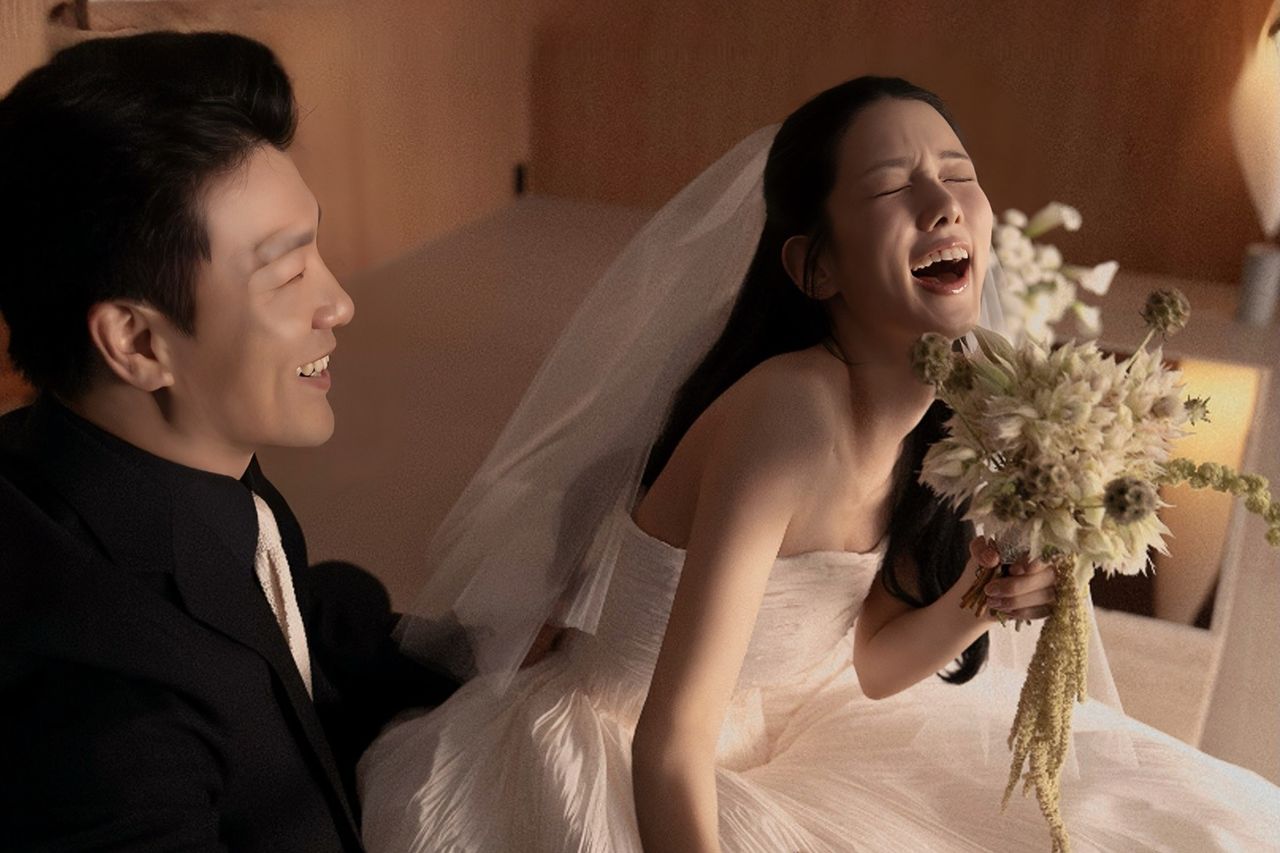 韓女偶像帶球嫁大8歲演員!新郎再婚鬆口「離婚瞞3年原因」